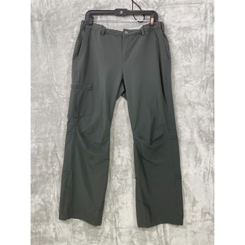 REI Olive Green Utility Wide-Leg Pants